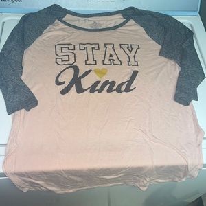 Stay Kind Pajama Top